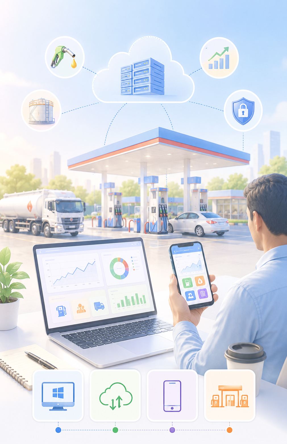 petrol pump software chandigarh dashboard