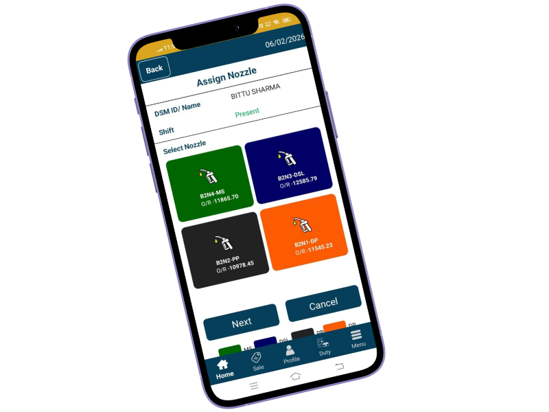 software for petrol pump management app